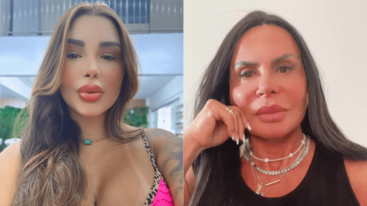 Ex-filha de Gretchen, Jenny Miranda culpa artista por péssima relação com Bia Miranda