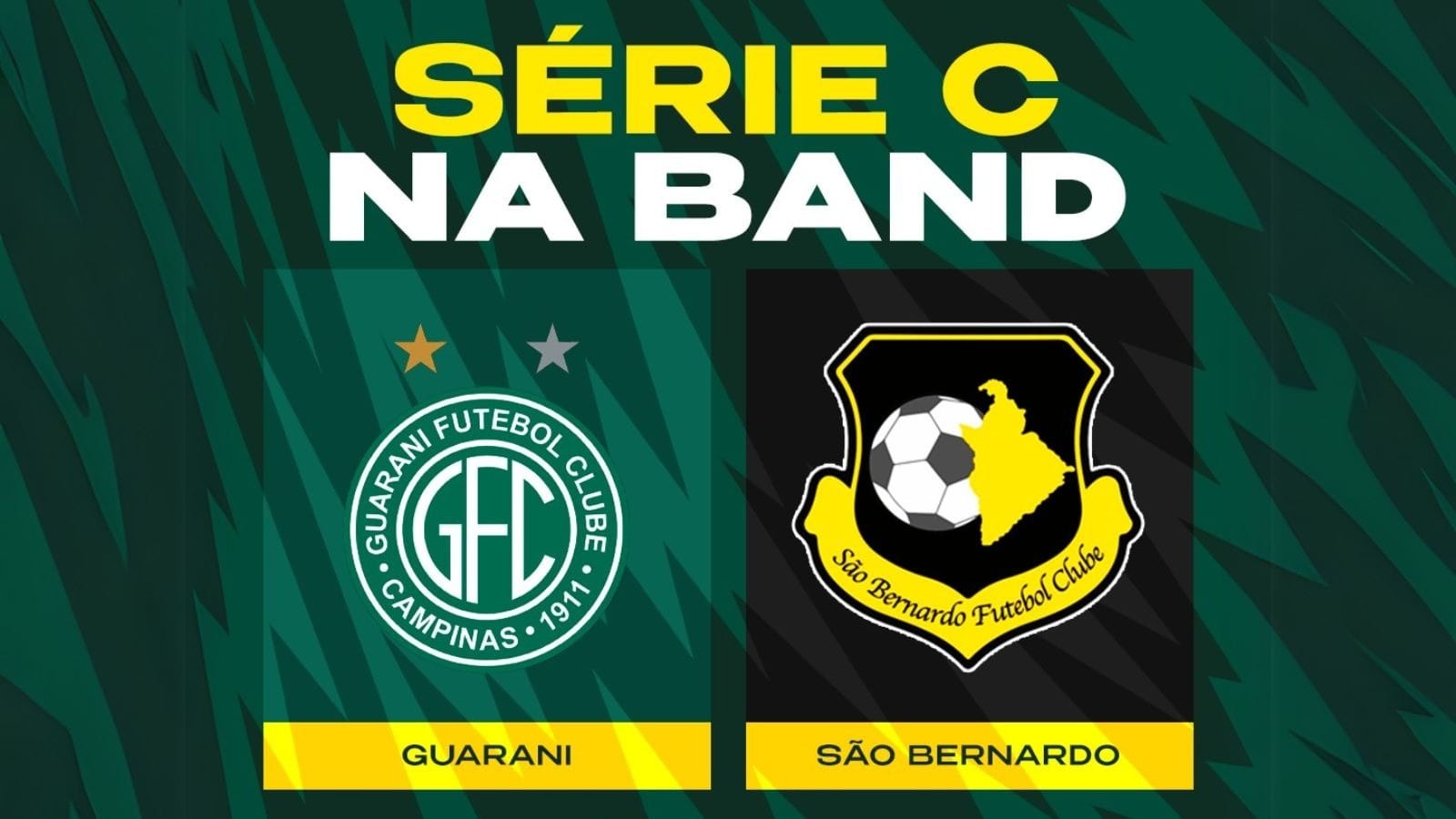 Guarani x São Bernardo: assista ao vivo ao confronto da Série C