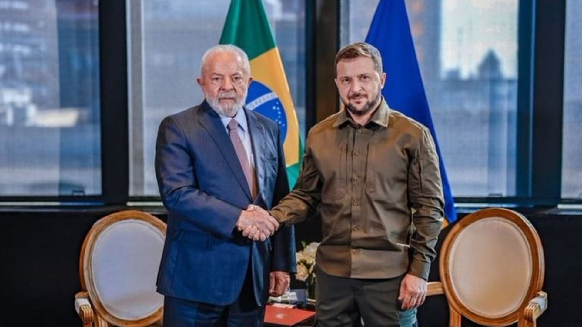 Brasil ignorou seis convites de Volodymyr Zelensky para visitar a Ucrânia