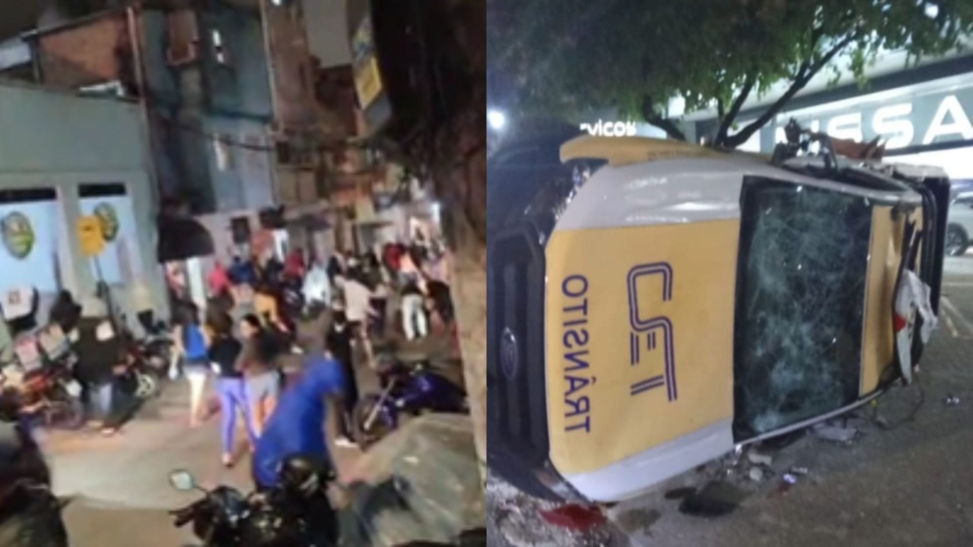 Viatura da CET é roubada durante protesto em Paraisópolis, SP; manifestantes fazem barricadas