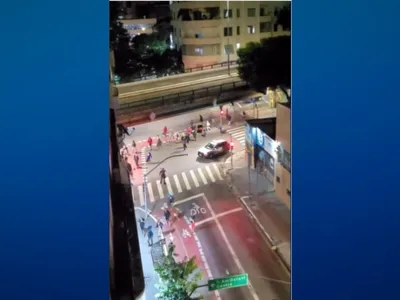 Vídeo mostra usuários de drogas deixando a cracolândia; prefeito se diz surpreso sem o "fluxo"