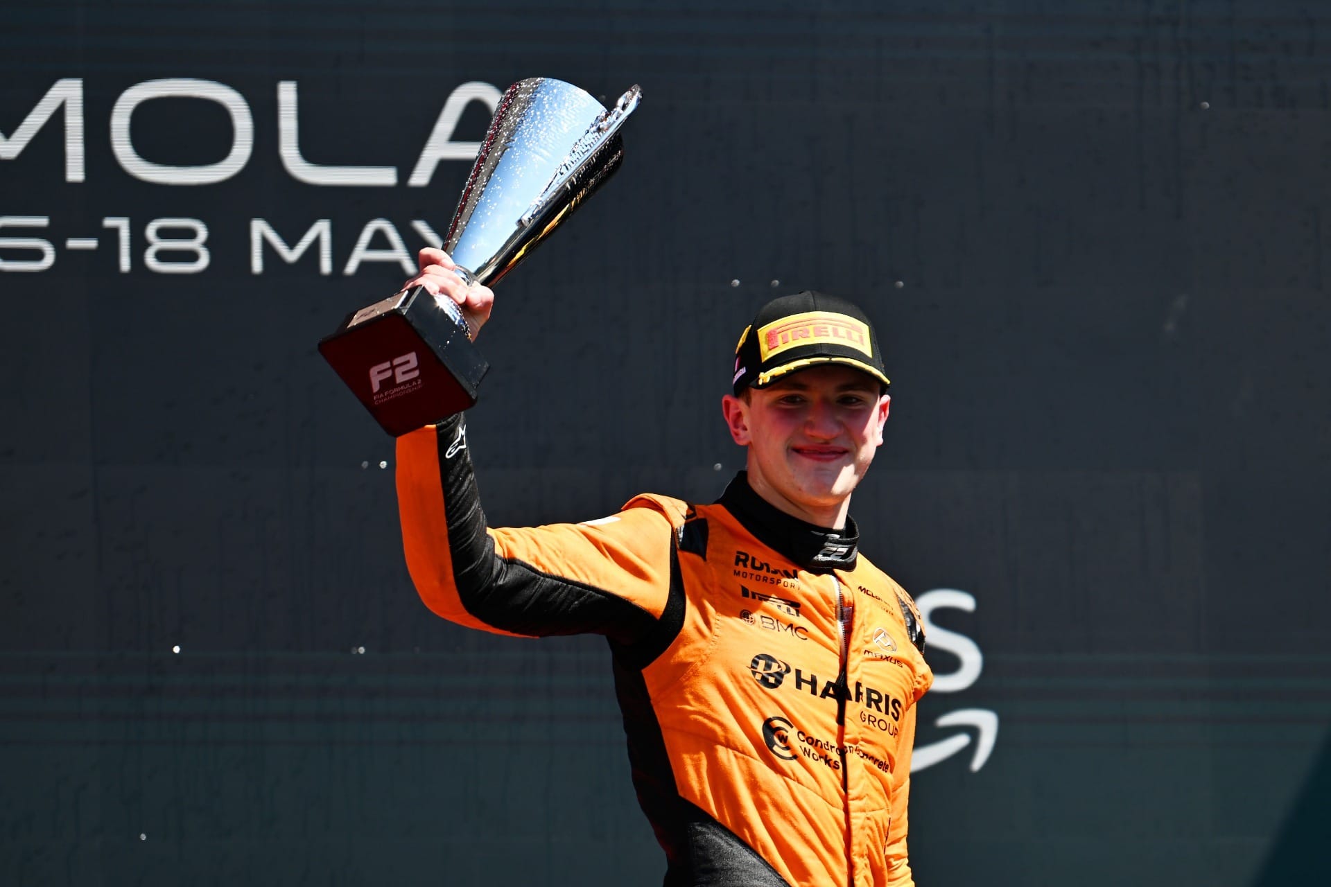 Alex Dunne volta a vencer e deixa etapa de Ímola na liderança da Fórmula 2