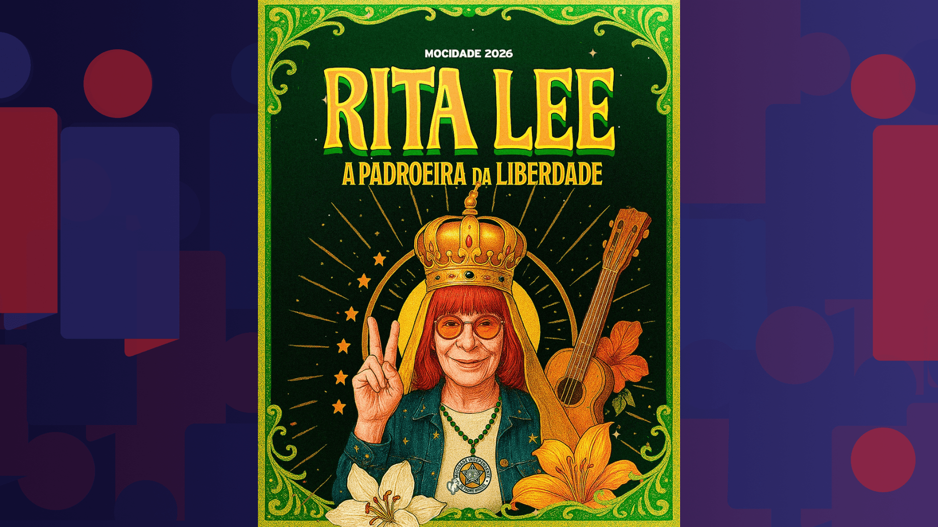 Mocidade vai homenagear a cantora Rita Lee com enredo no Carnaval de 2026