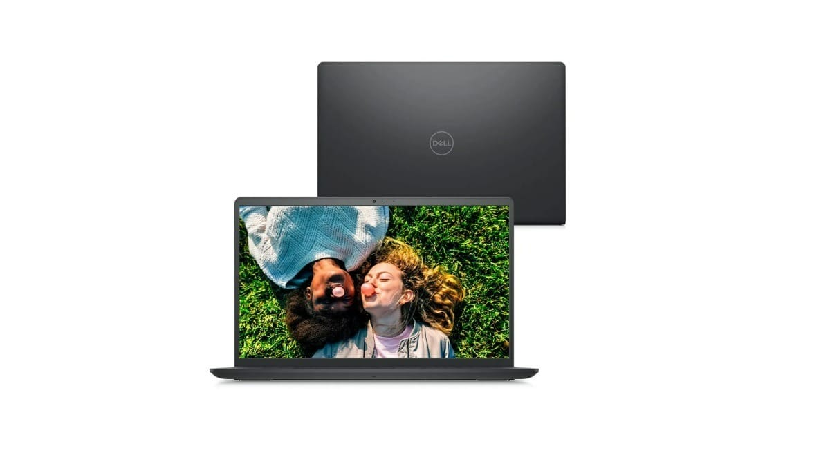 Notebook Dell Inspiron 15 com processador Intel Core i5. / Reprodução: Dell