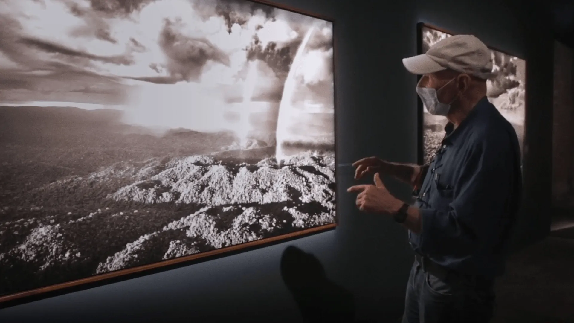 Cena do documentário sobre Sebastião Salgado