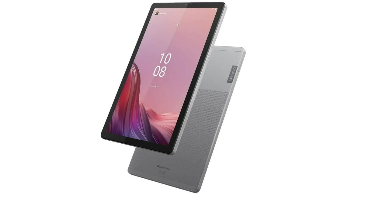 Tablet Lenovo M9 com Tela 9" WVA. Reprodução: Lenovo