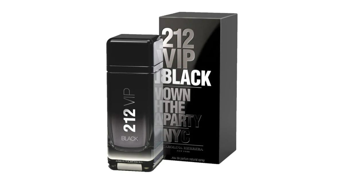 212 VIP Black. / Reprodução: Carolina Herrera