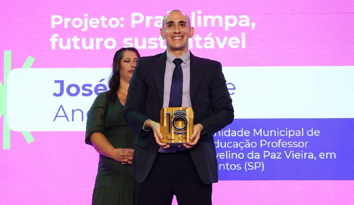 Educador Nota 10: projeto de Santos faz alunos refletir sobre sustentabilidade nas praias