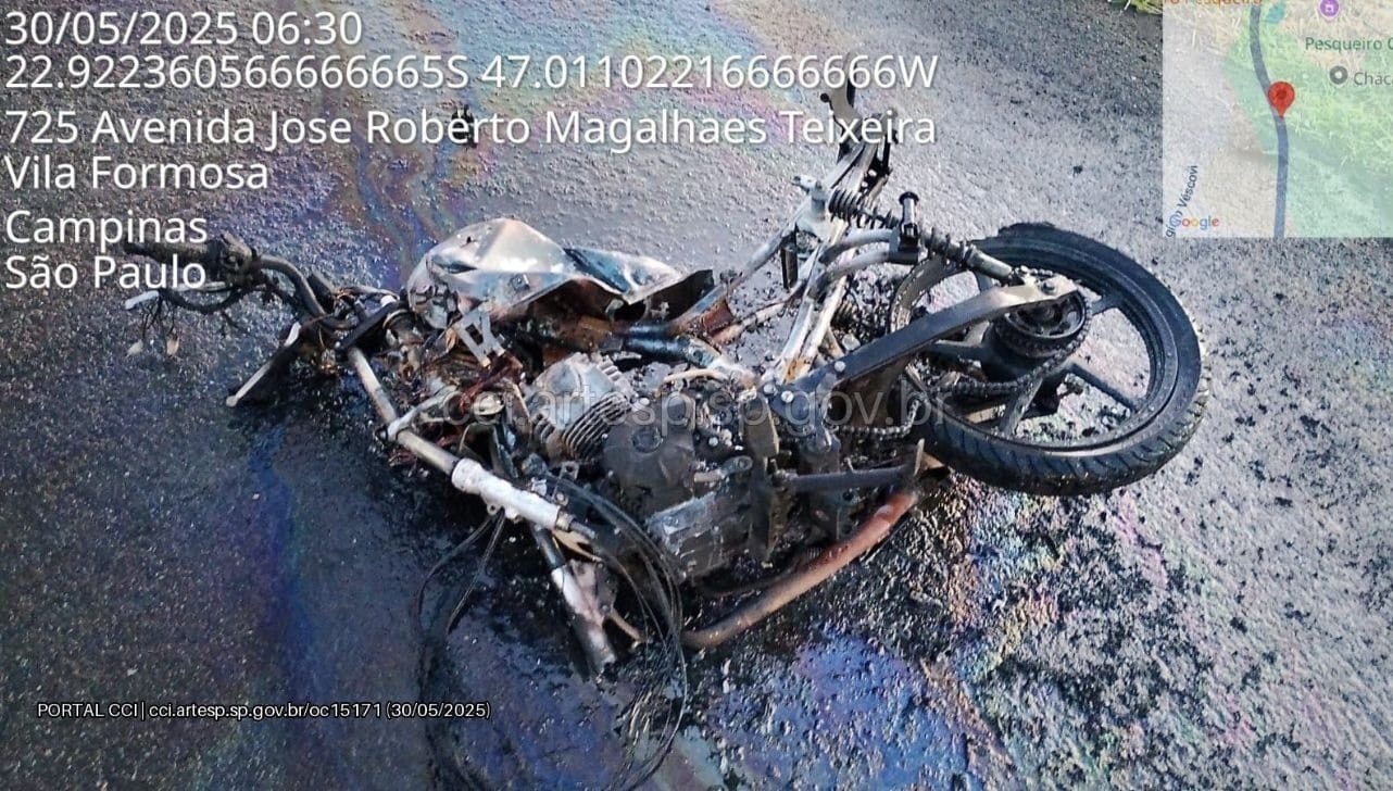 O motociclista morreu na hora (Divulgação/Artesp)
