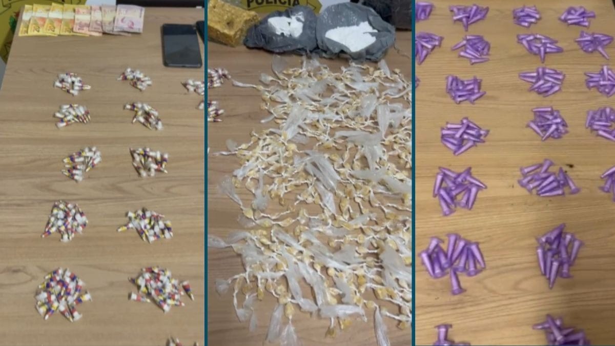 Dupla, parente de líder de organização criminosa, é presa por tráfico de drogas em Itapetininga
