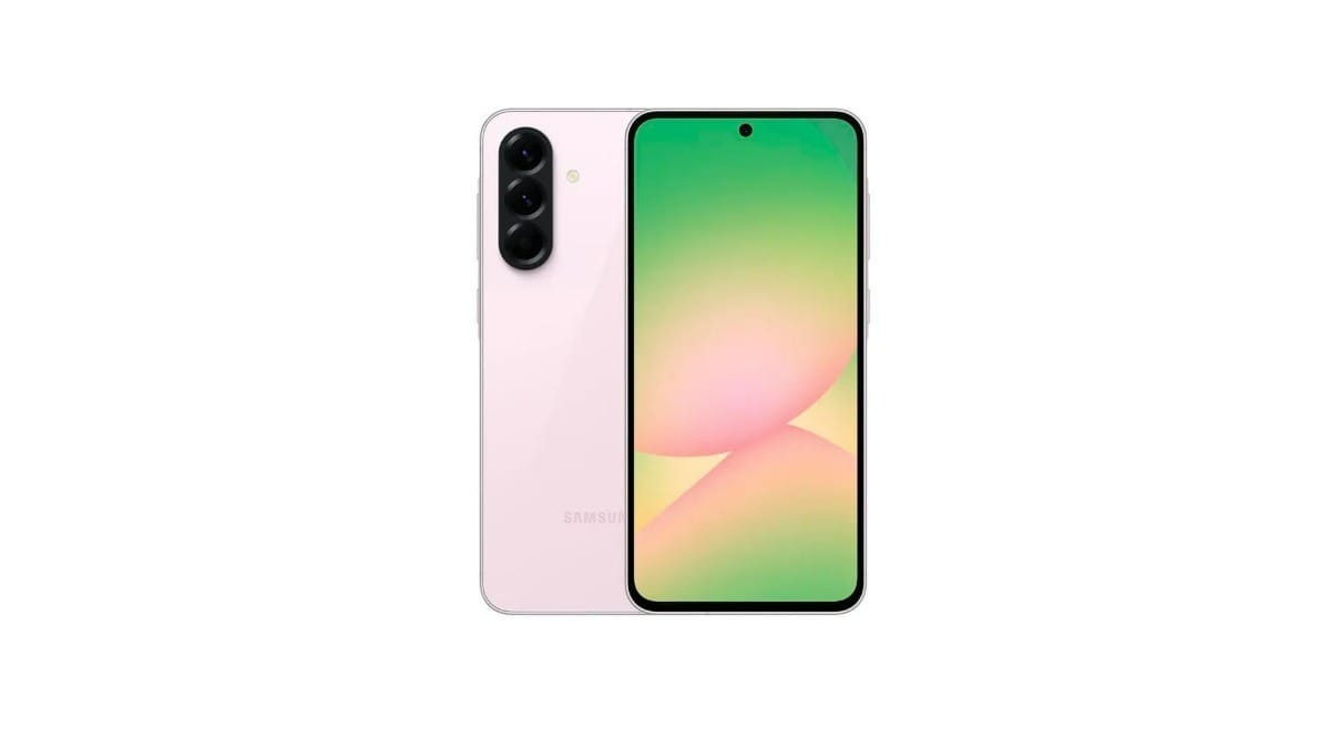 Samsung Galaxy A56 5G Rosa. / Reprodução: Samsung