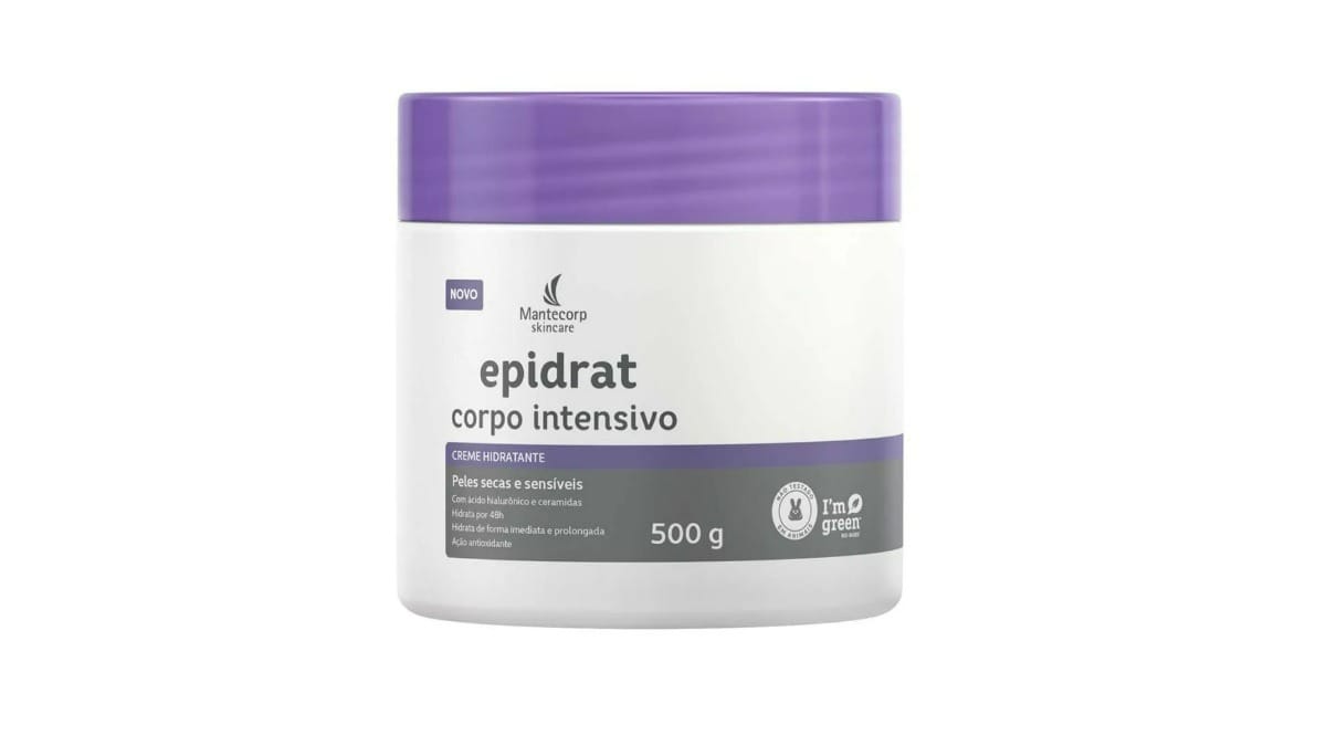 Creme Hidratante Epidrat Corpo Intensivo 500g. / Reprodução: Epidrat
