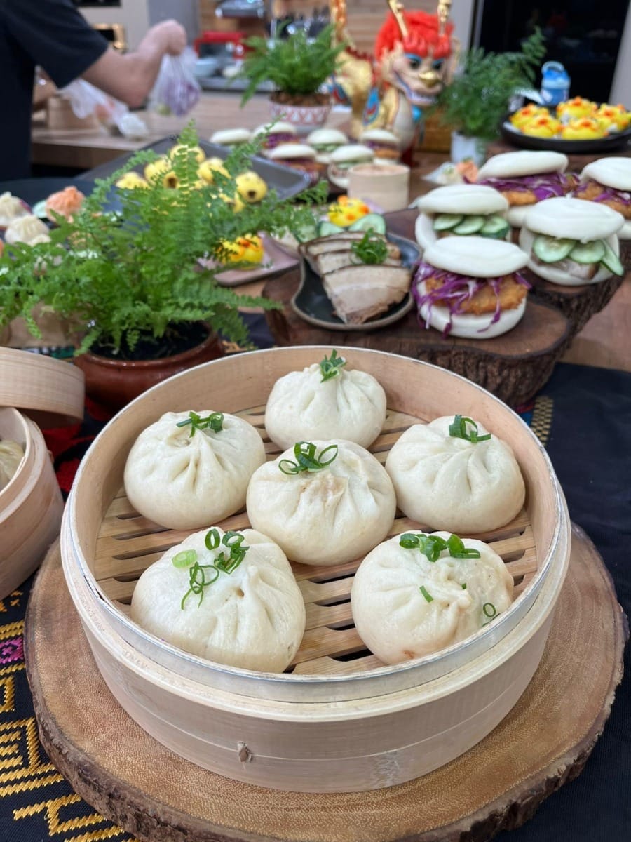 Baozi suíno com alho-poró da chef Jiang Pu | Band Receitas