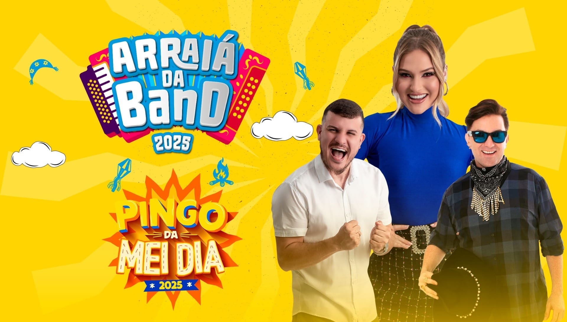 Bandplay transmite ao vivo o Pingo da Mei Dia, direto de Mossoró, neste sábado