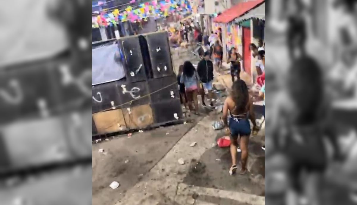 Tiroteio durante festa junina no Morro Santo Amaro deixa um morto e cinco feridos