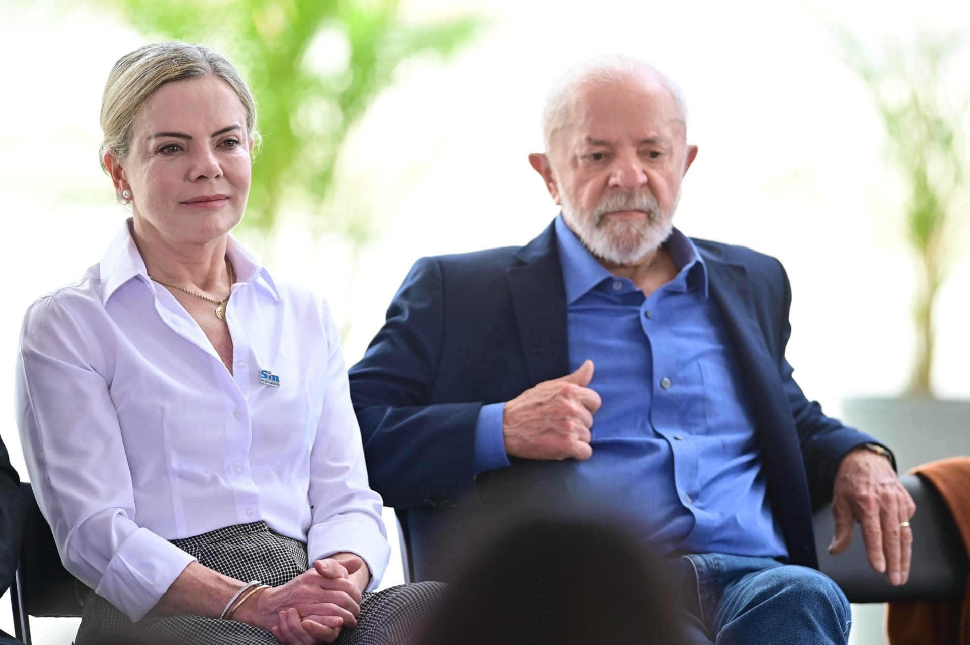 Gleisi admite que parte da base do governo pode estar contra Lula nas eleições de 2026