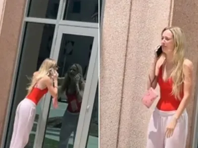 Influenciadora digital tem conta banida no Tiktok e é vista chorando na sede da rede social