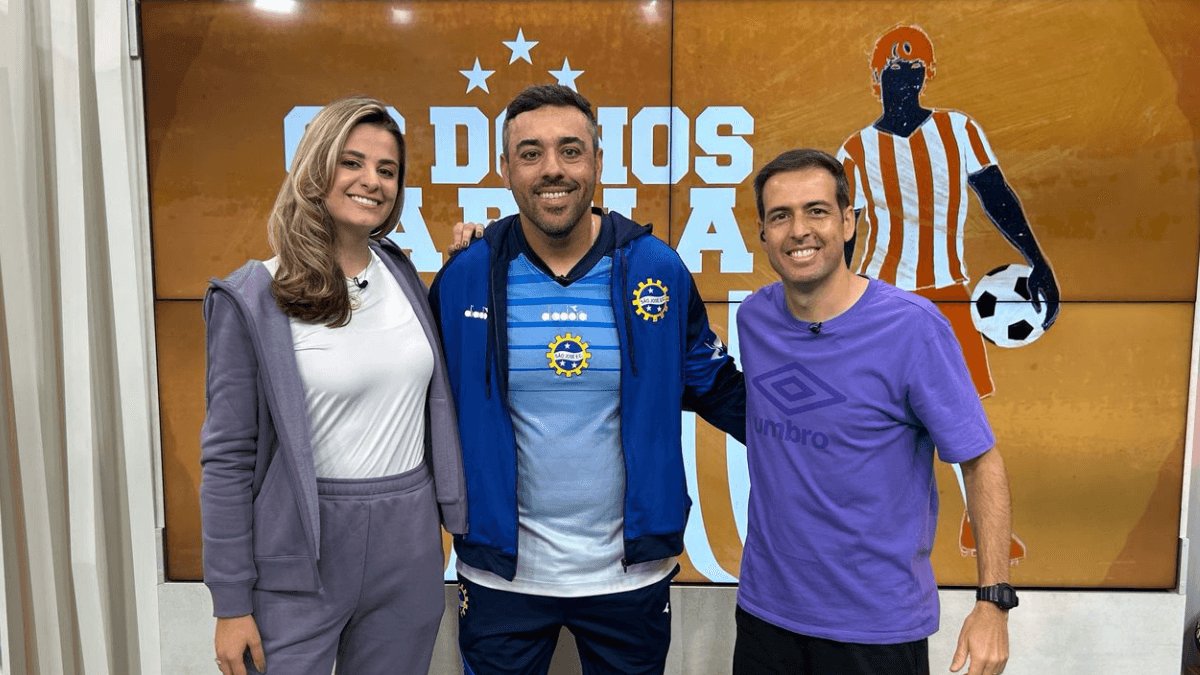 Treinador do São José EC, Marcelo Marelli, participa de entrevista no Os Donos da Vale