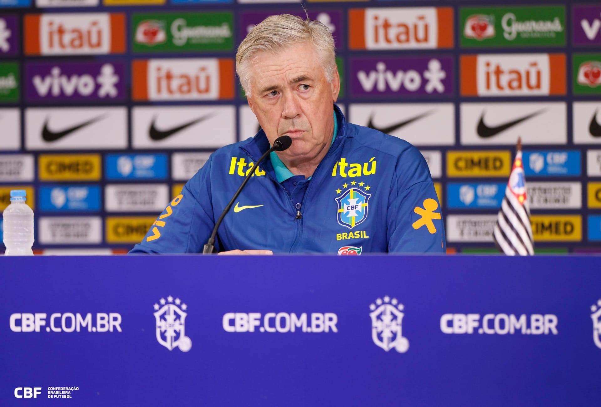 Ancelotti não se abala com derrota do Brasil para a Bolívia: 'Vamos chegar bem na Copa'