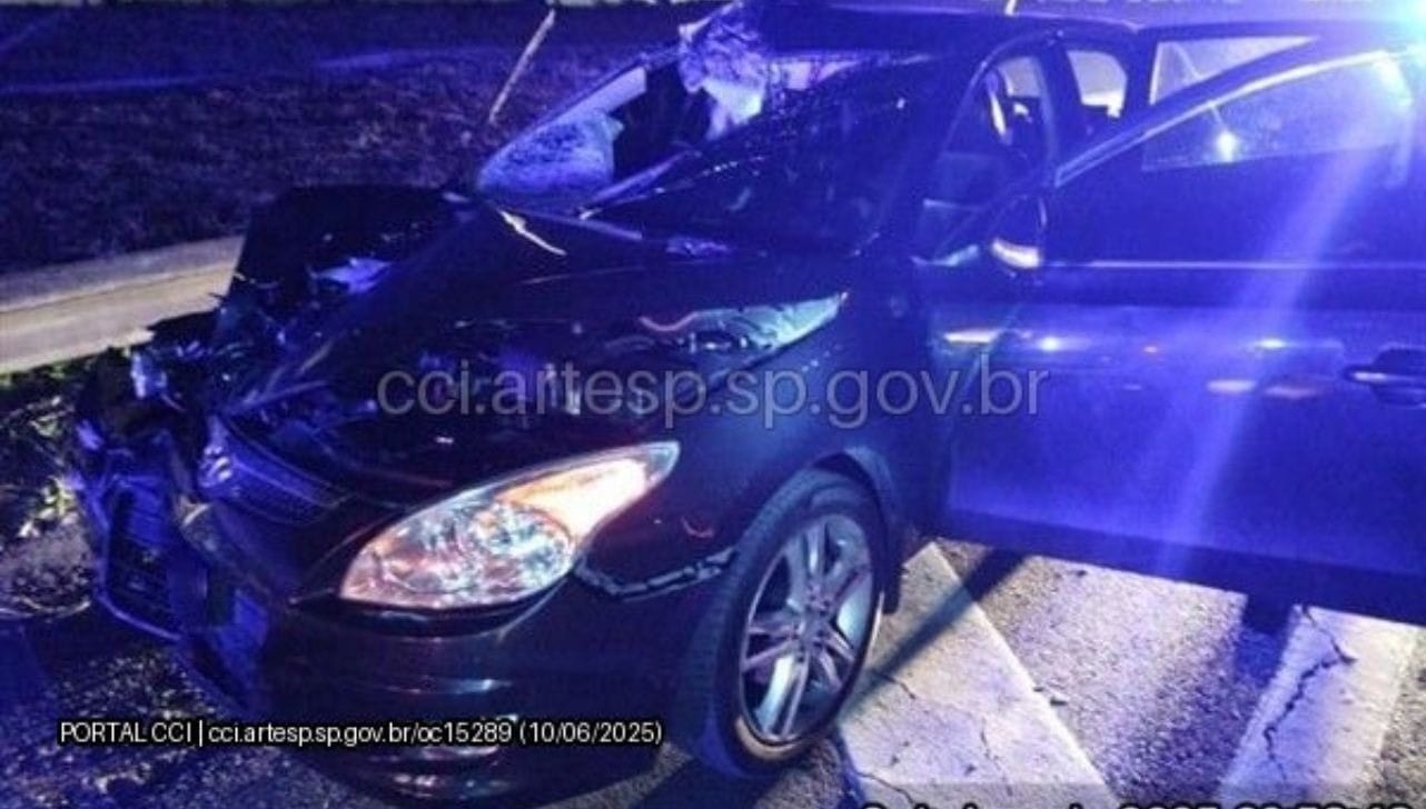 Pedestre e passageira de carro morrem após atropelamento na Rodovia Anhanguera em Americana