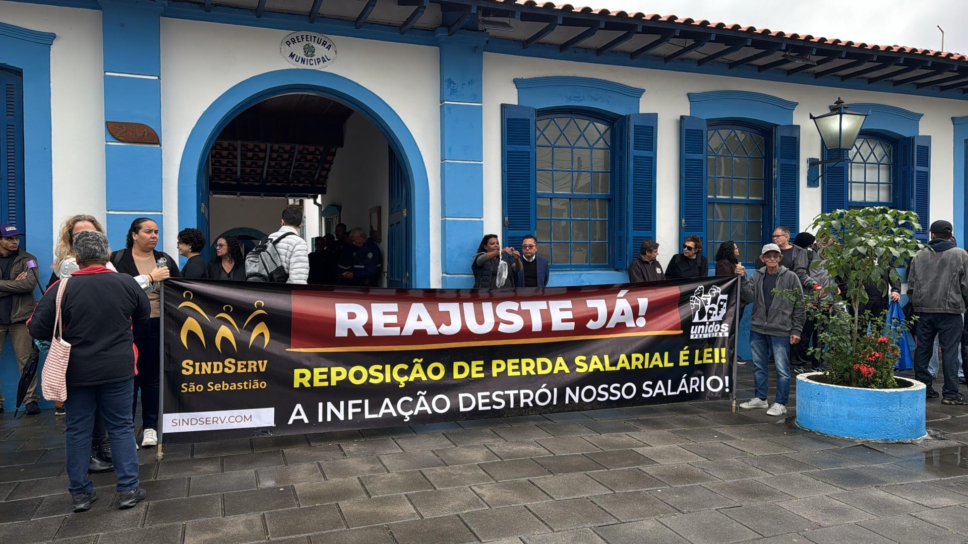Servidores municipais de São Sebastião entram em greve nesta quarta-feira (11)