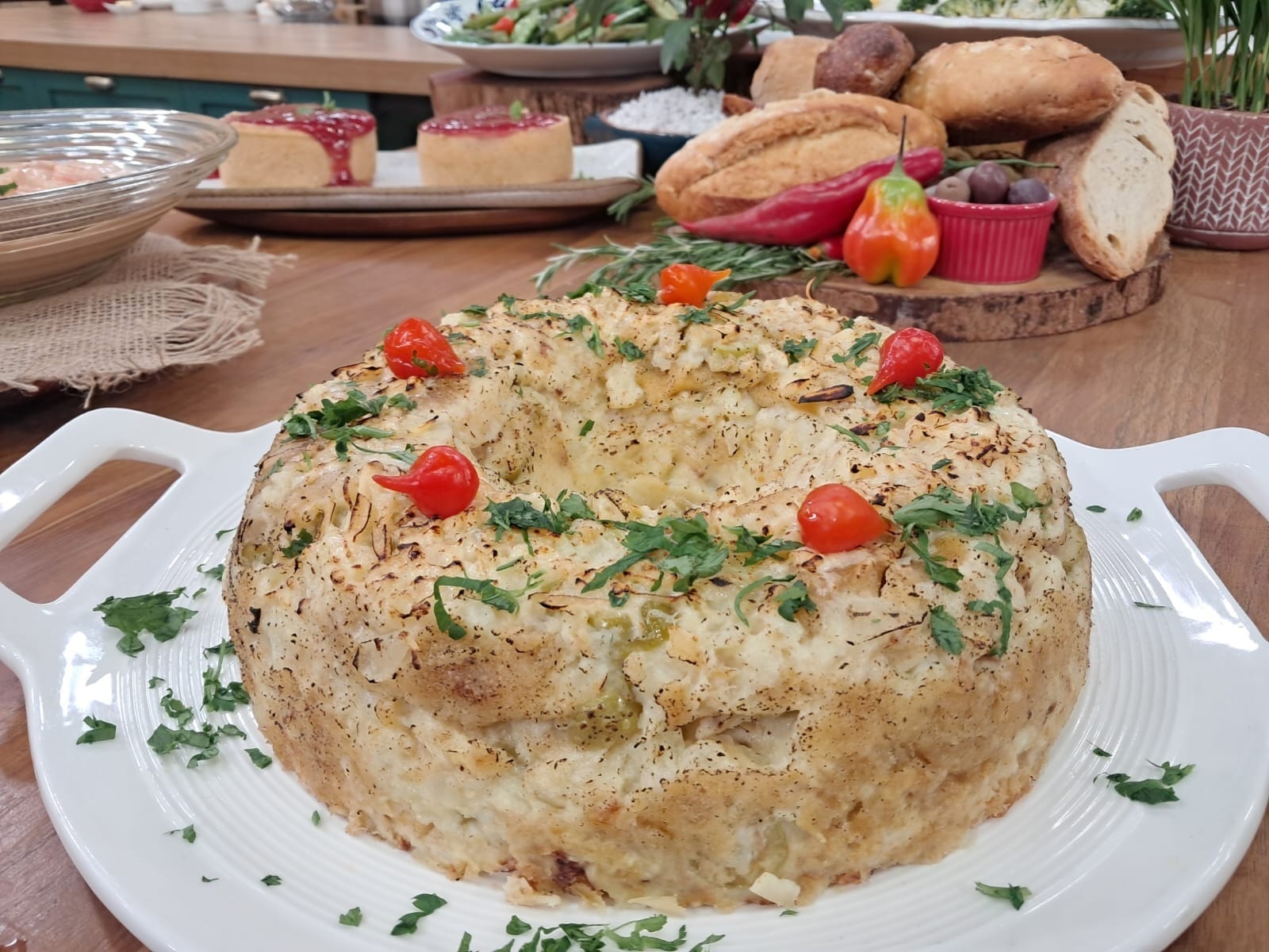 Pudim de bacalhau do chef Willian Teoro | Band Receitas