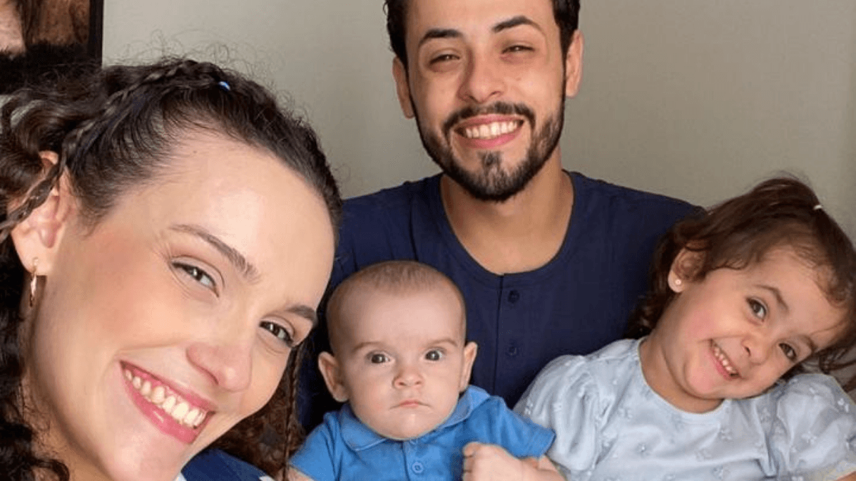 Gabi, Lucas, Luna e Apolo (Foto: Arquivo Pessoal)