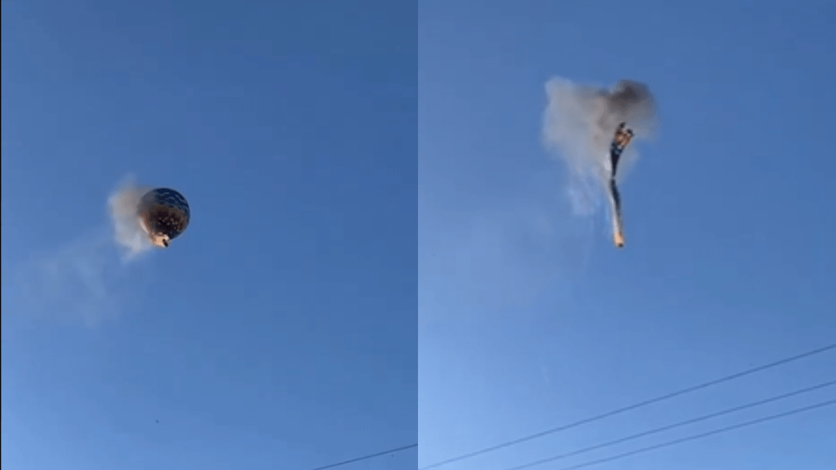 Queda de balão em SC: vítimas não conseguiram pular no início do incêndio