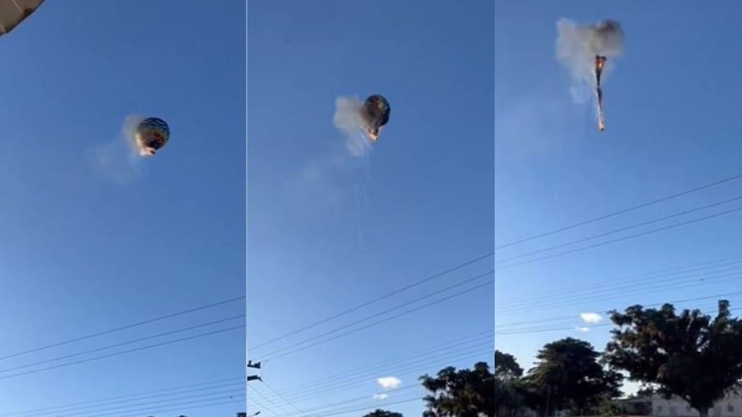 Queda de balão em SC: oito pessoas morreram | Foto: Redes Sociais