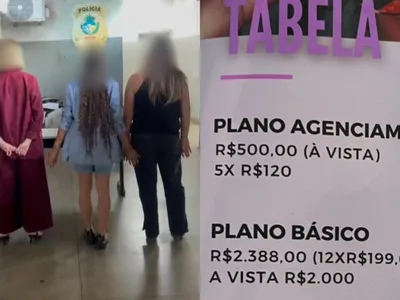 Polícia prende mulheres suspeitas de aplicar golpe do 'book fotográfico' em Goiás
