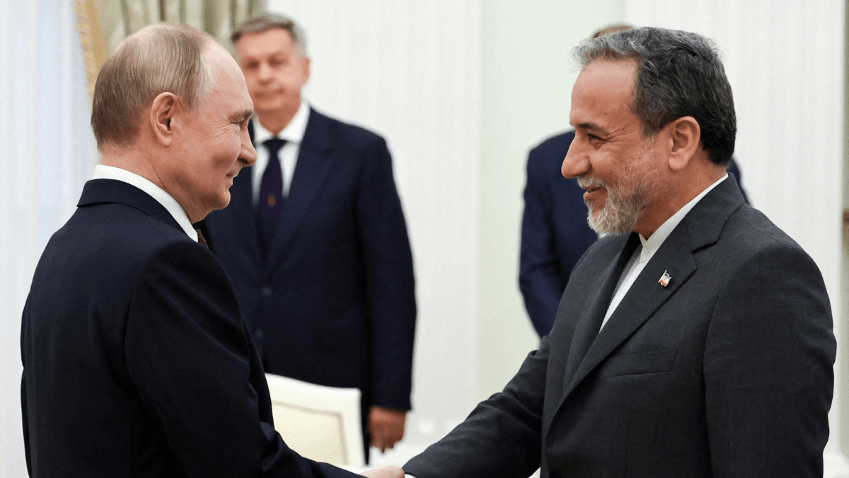 Putin recebe chanceler do Irã e diz que ‘não há justificativa’ para ataques dos EUA
