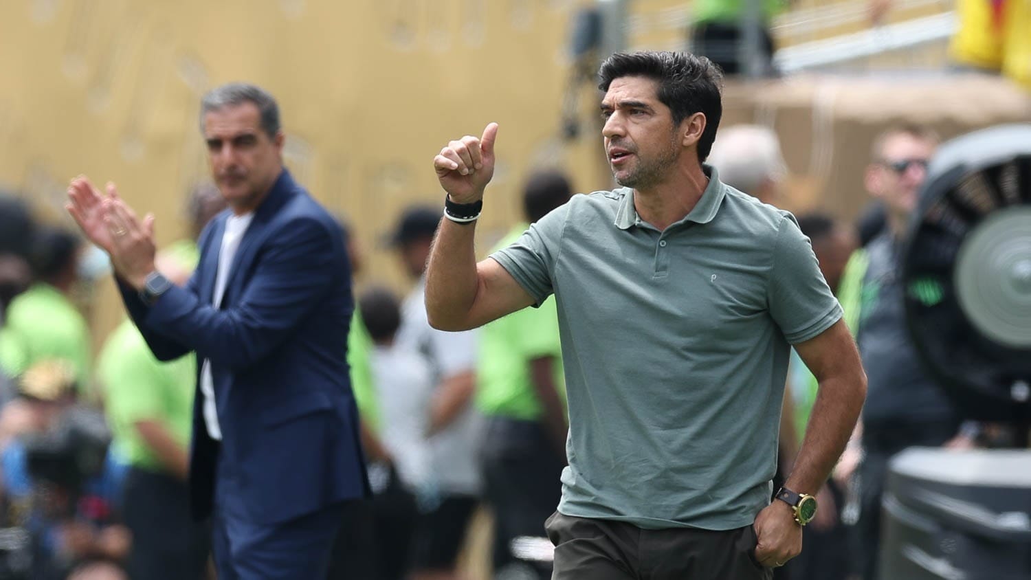 Abel dedica vitória à torcida do Palmeiras e analisa duelo contra Botafogo: "Fomos melhores"