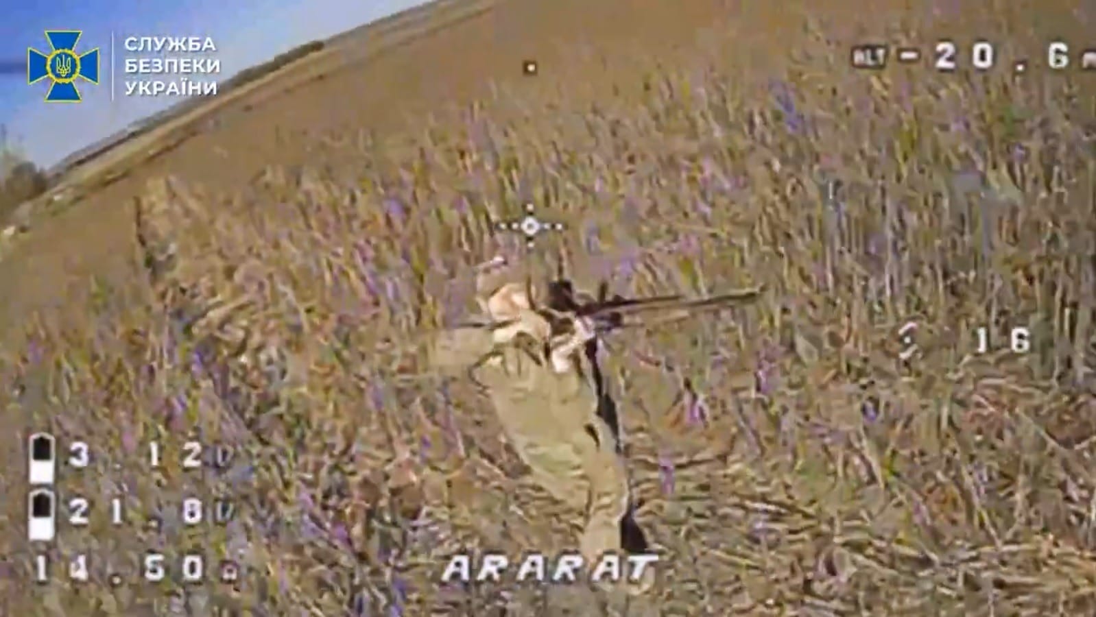 VÍDEO: Drones da Ucrânia perseguem e atacam soldados russos na guerra