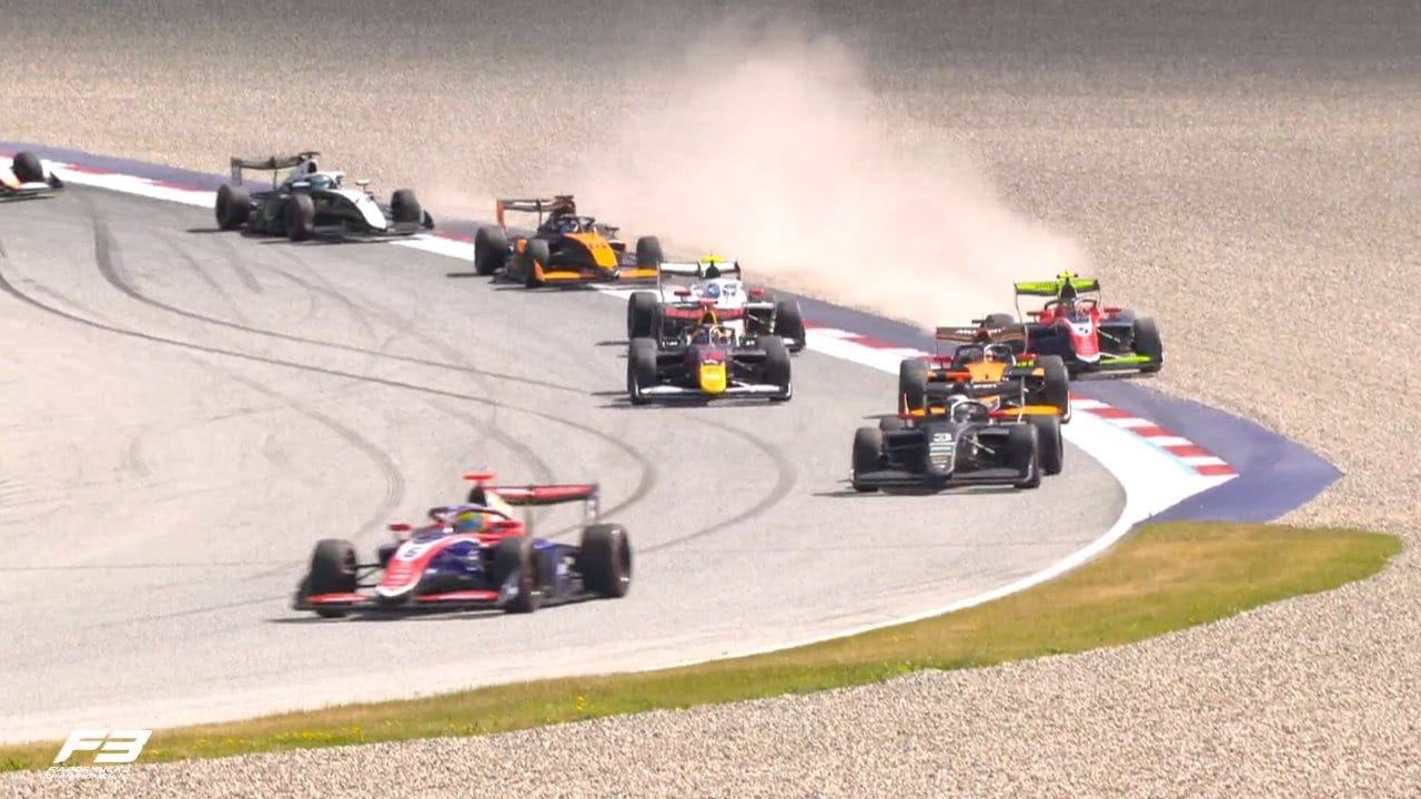 Rafa Câmara é 10º em corrida sprint da F3 em Spielberg; Wharton conquista primeira vitória
