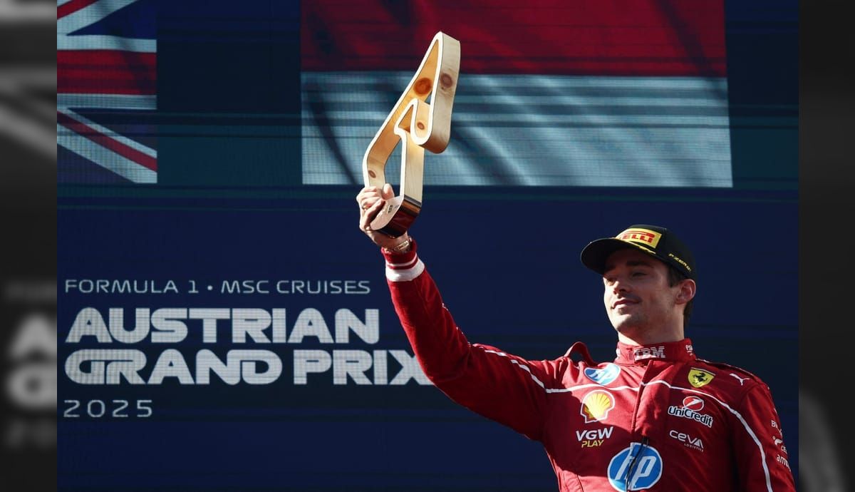 Leclerc vê superioridade da McLaren e 'aceita' pódio na Áustria: "O melhor que poderia fazer"