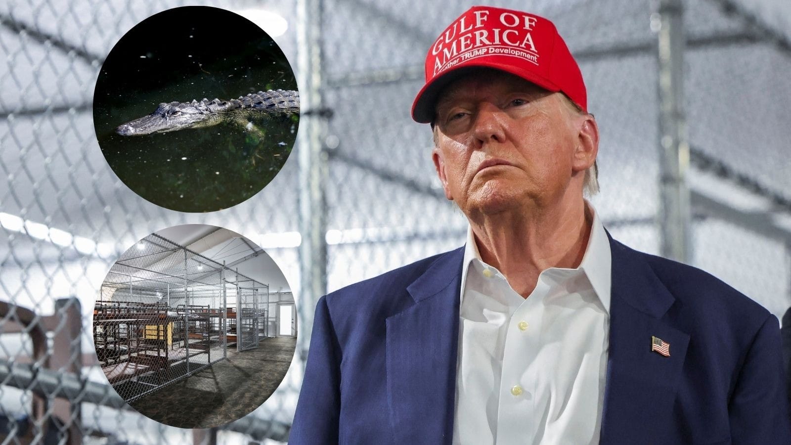 Conheça Alcatraz dos Jacarés, centro de detenção visitado por Trump que vai receber imigrantes