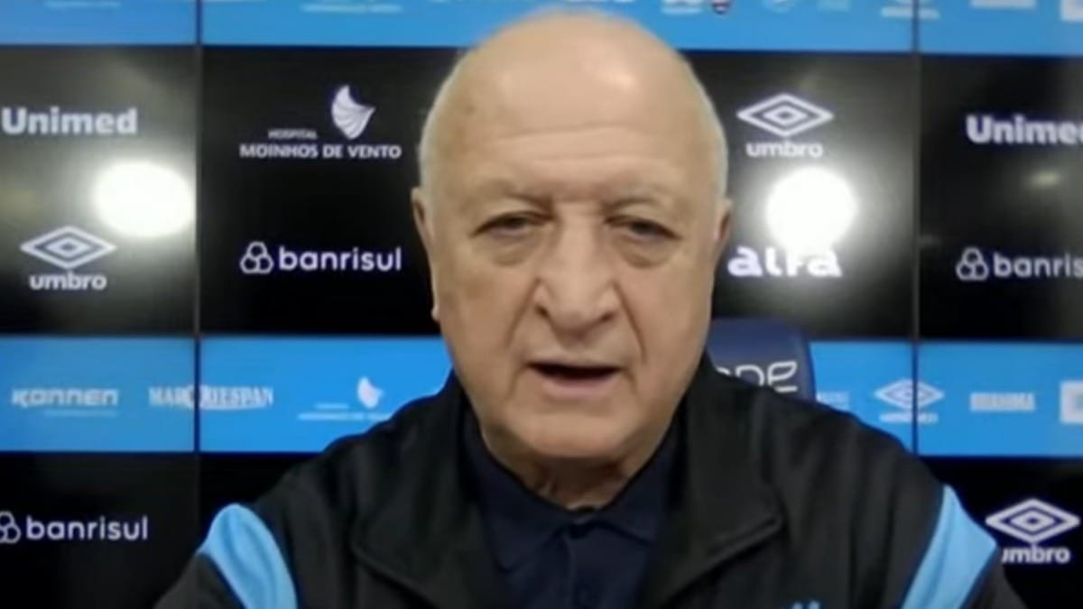Felipão aconselha Abel a falar pouco antes de Palmeiras e Chelsea: "O que foi feito, foi feito"
