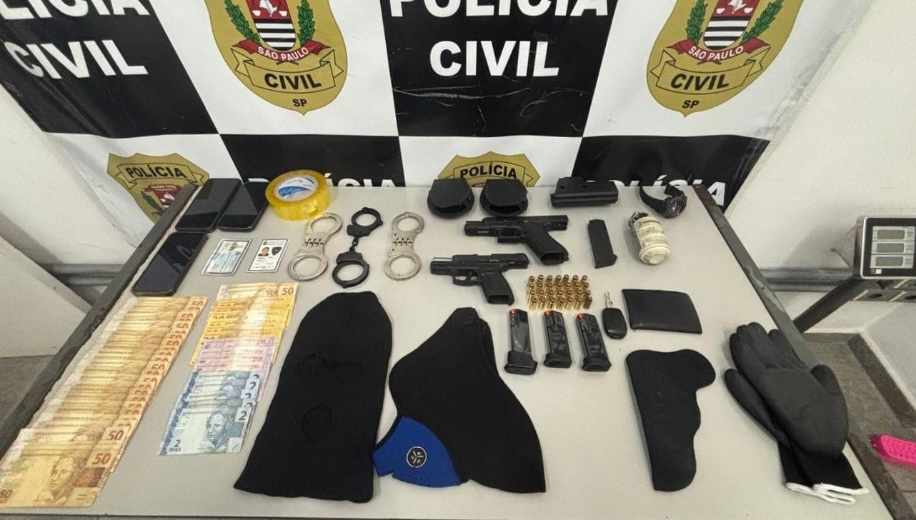 PM e ex-policial penal são presos após balear vítima durante cobrança de dívida em Atibaia