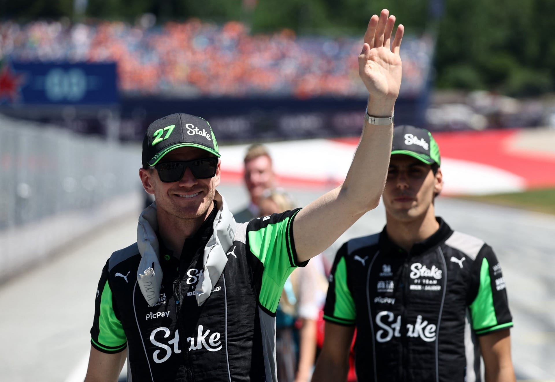 Bortoleto celebra pódio histórico de Hülkenberg e da Sauber: "O que ele fez é impressionante"
