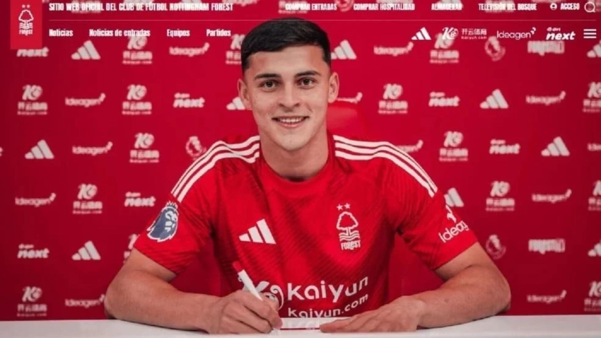 Palmeiras contrata Ramon Sosa após acordo com Nottingham Forest