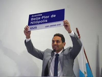 Beija-flor vira símbolo oficial da cidade de Nilópolis