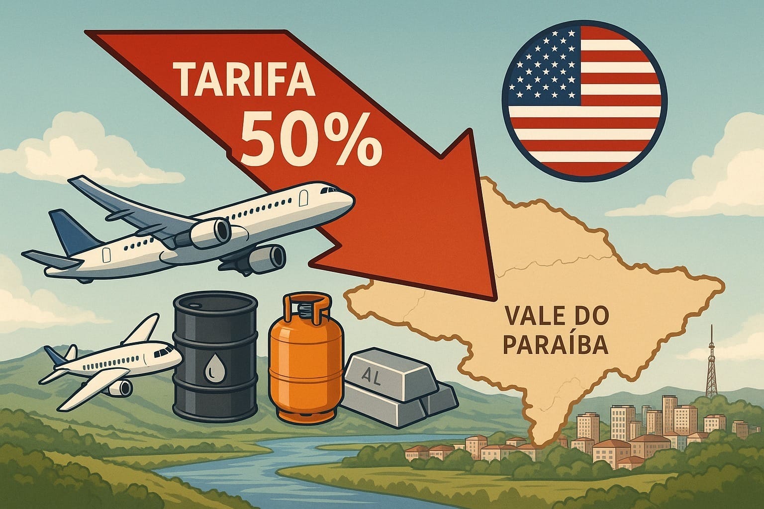 Governança diante da tarifa de Trump: como o Vale pode reagir à taxa de 50% imposta pelos EUA