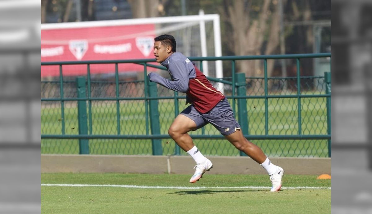 Ryan Francisco passa por cirurgia no joelho esquerdo e só volta ao São Paulo em 2026