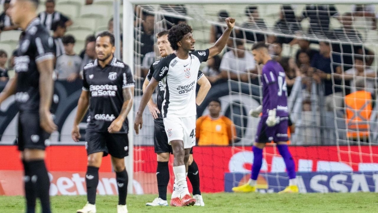 Talles Magno volta a marcar após 24 jogos e garante vitória do Corinthians diante do Ceará