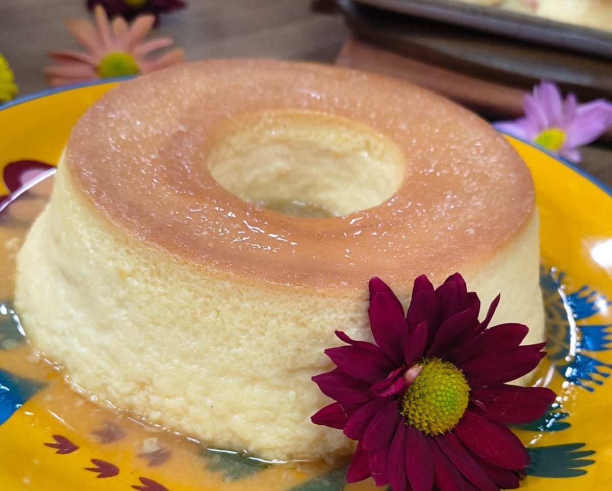 Pudim doce de palmito da chef Patrícia Figueiredo | Band Receitas