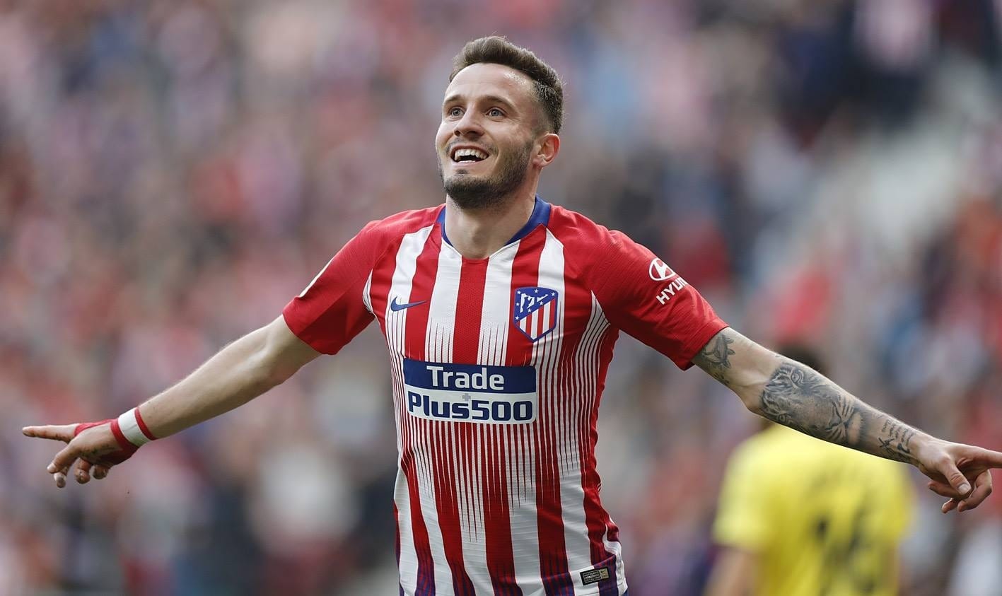 Saul Ñíguez desembarca no Rio para acertar com o Flamengo nesta terça-feira