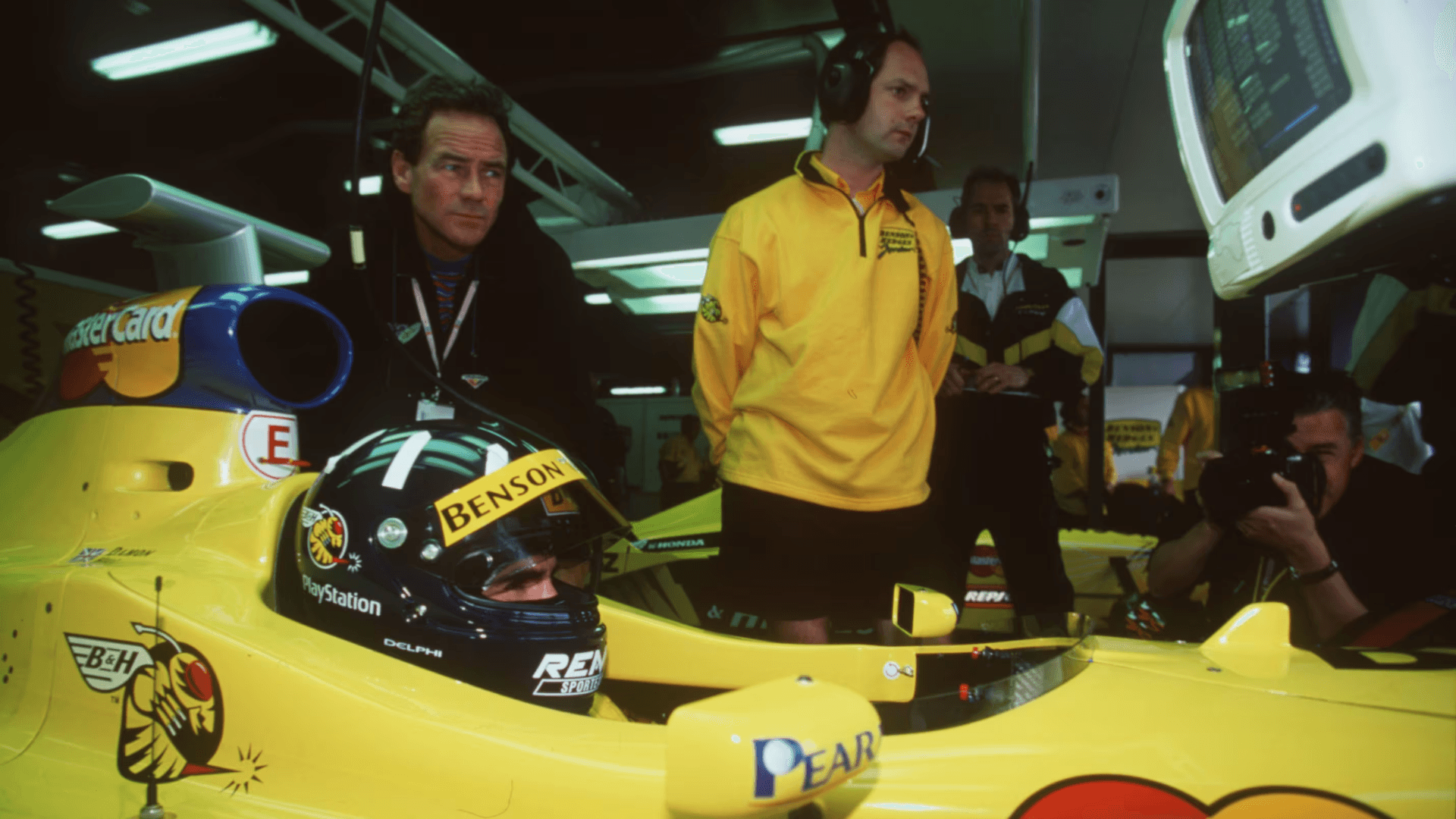 Damon Hill chegou à Jordan em 1998 para ser companheiro de Half Schumacher