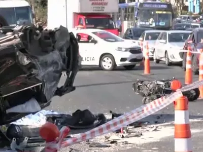 Duas pessoas morrem após acidente de trânsito em Osasco, SP