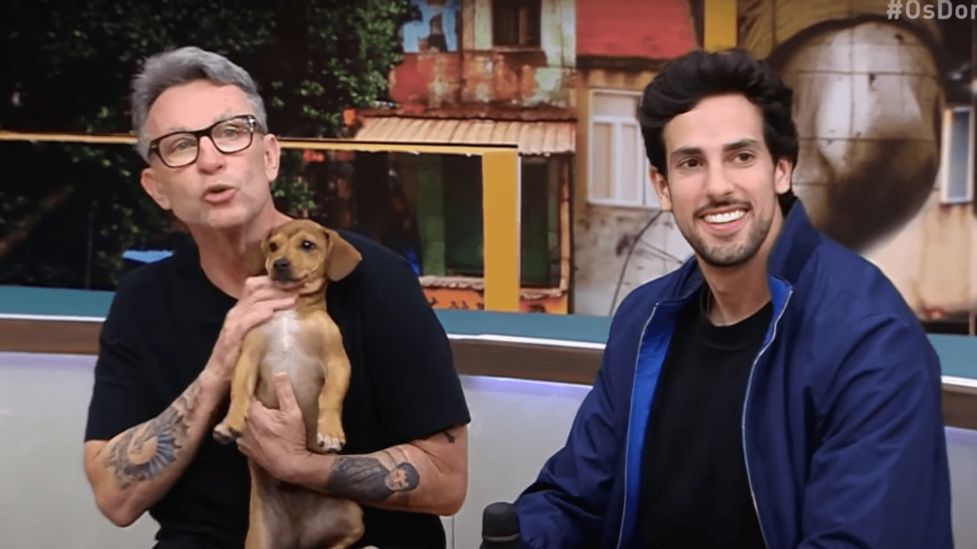 Craque Neto adota cachorrinho e faz homenagem a Ferreirinha