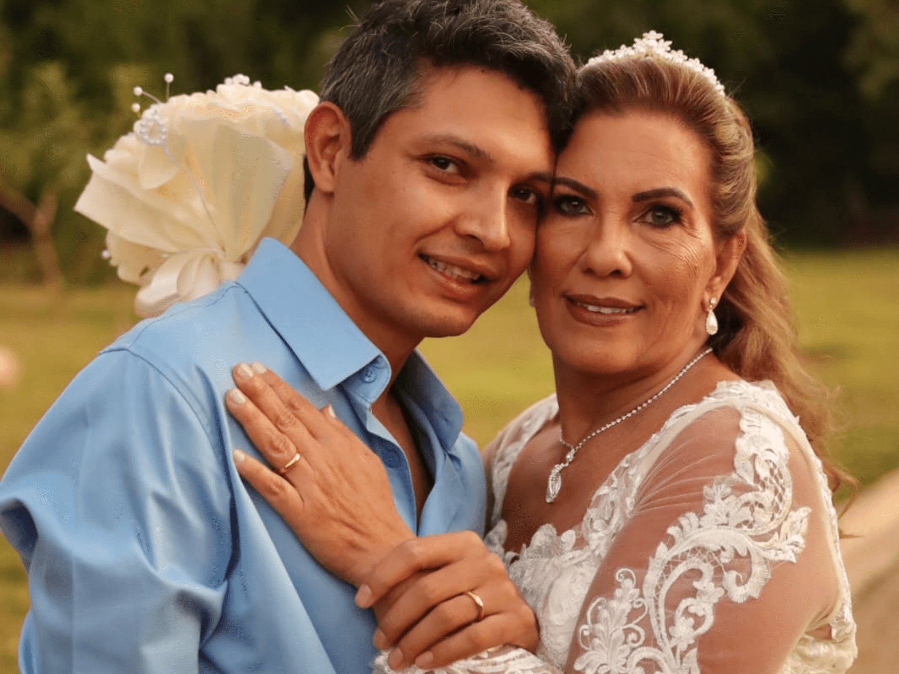 Éder e Beatriz (Foto: Band FM)
